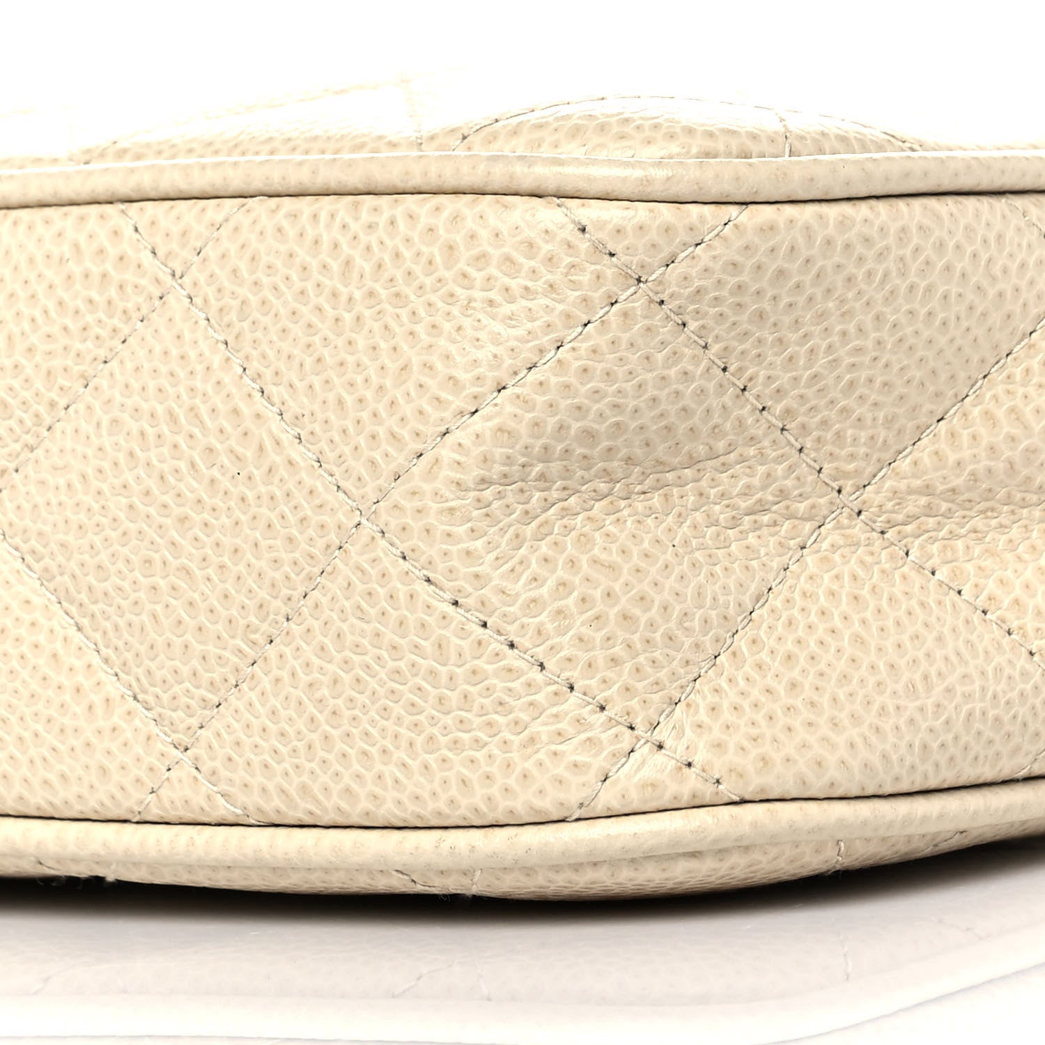 Chanel Caviar Quilted Camera Case Beige Clair 9 of 10