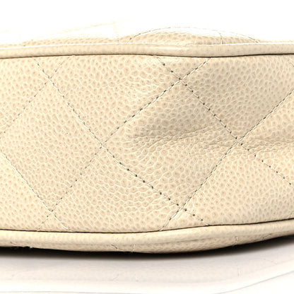 Chanel Caviar Quilted Camera Case Beige Clair 9 of 10