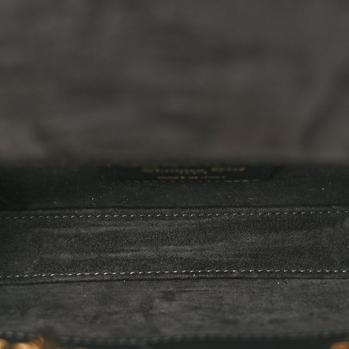 Lambskin Cannage Micro Lady D-Joy Black