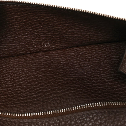 Hermes Togo Dogon Duo Wallet Chocolate 6 of 9