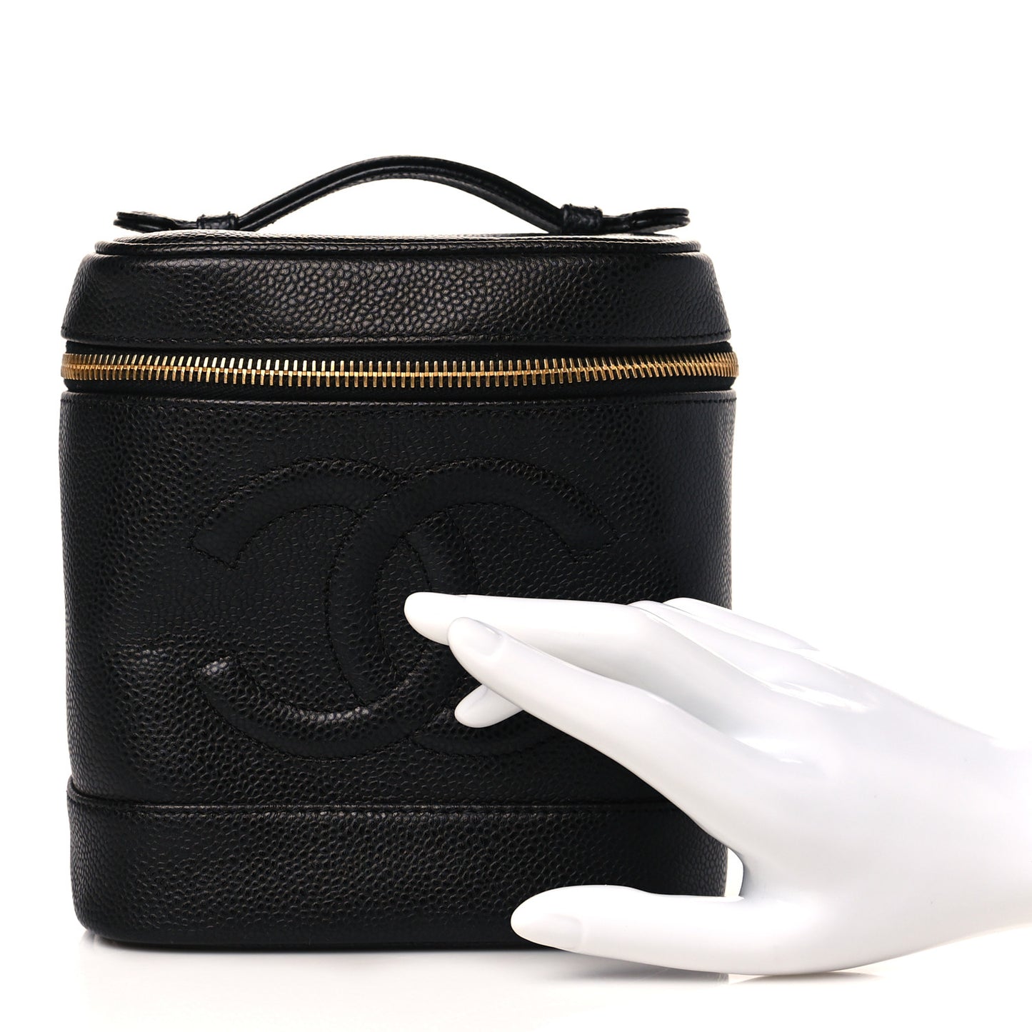 Caviar Vanity Cosmetic Case Black
