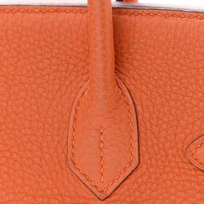 Hermes Togo Birkin 30 Orange 11 of 12