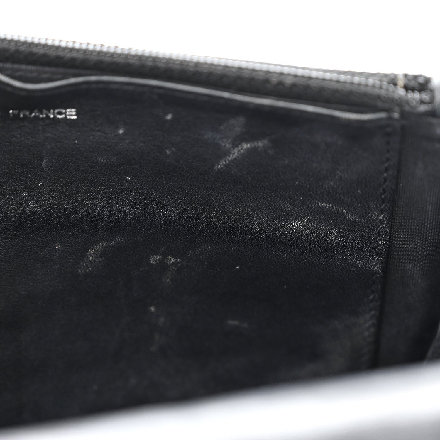 Chanel Patent Quilted Brilliant Wallet On Chain WOC Black 9 of 13