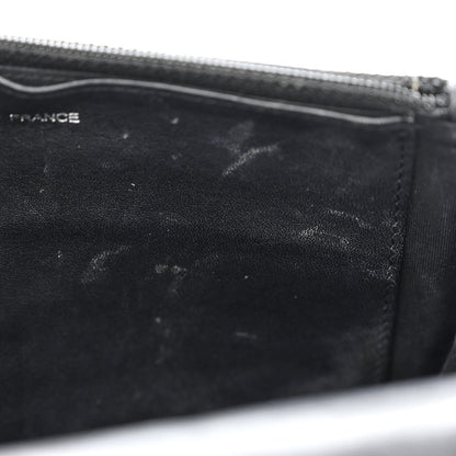 Chanel Patent Quilted Brilliant Wallet On Chain WOC Black 9 of 13