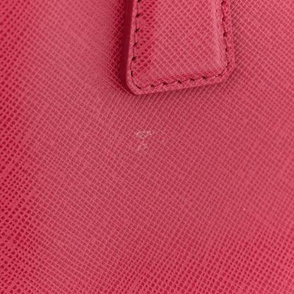 Prada Saffiano Lux Mini Promenade Tote Fuxia 11 of 11