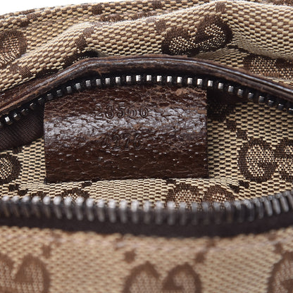 Gucci Monogram Web Belt Bag Dark Brown 8 of 15