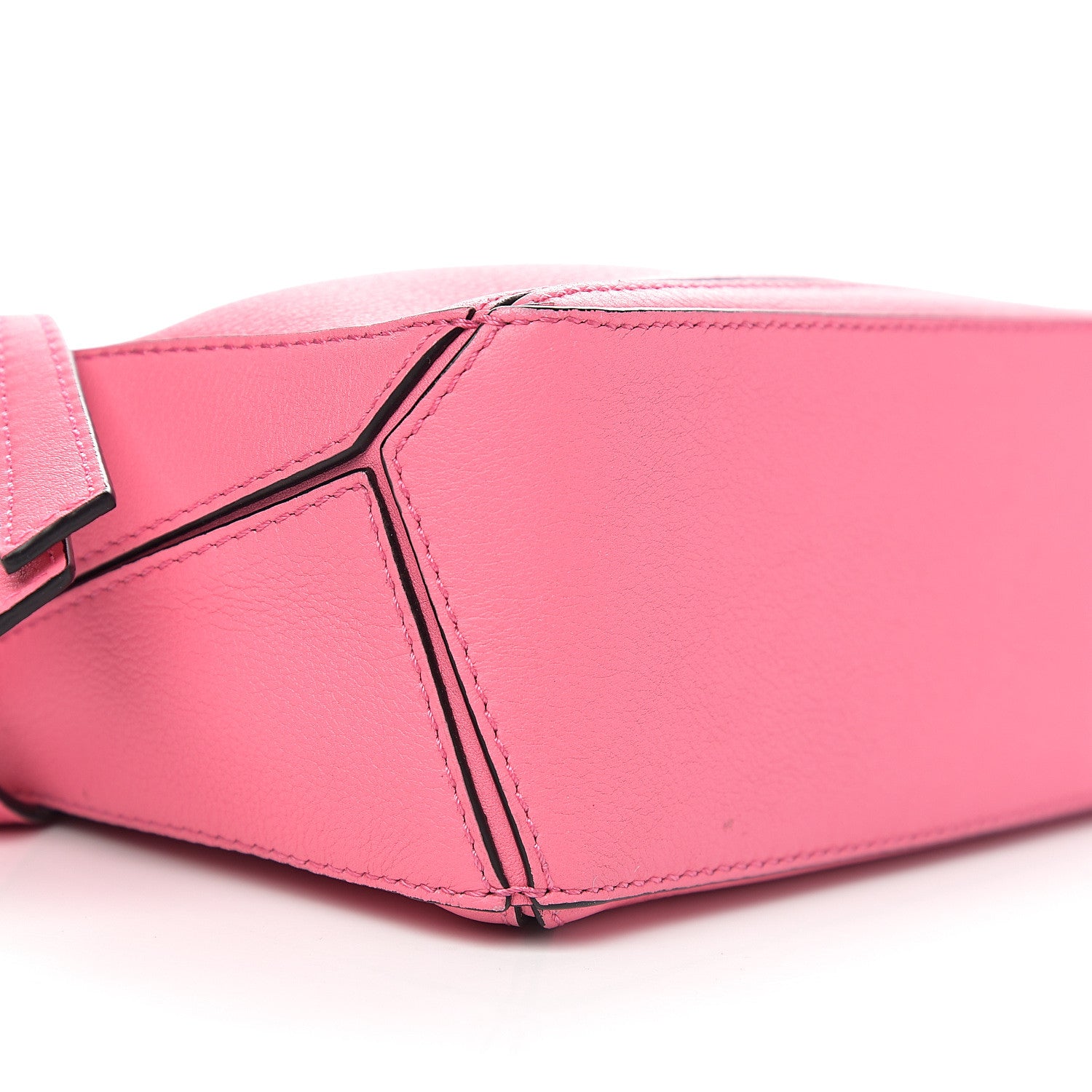 Loewe Calfskin Mini Puzzle Bag Wild Rose 8 of 9