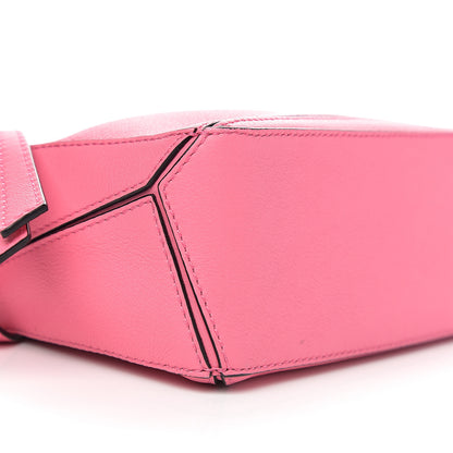Loewe Calfskin Mini Puzzle Bag Wild Rose 8 of 9