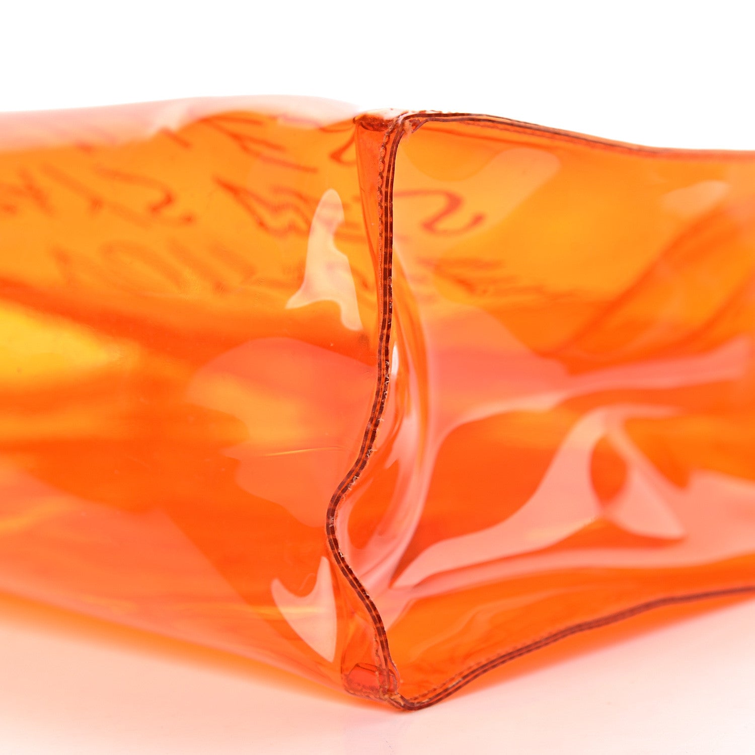 Hermes Vinyl Souvenir De L'Exposition Kelly Orange 11 of 11