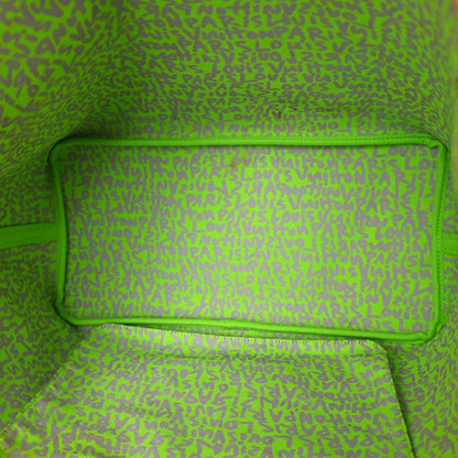 Louis Vuitton Monogram Graffiti Neverfull GM Green 5 of 10