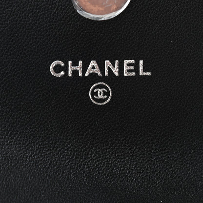 Chanel Lambskin Quilted CC Hook Card Holder So Black 6 of 8