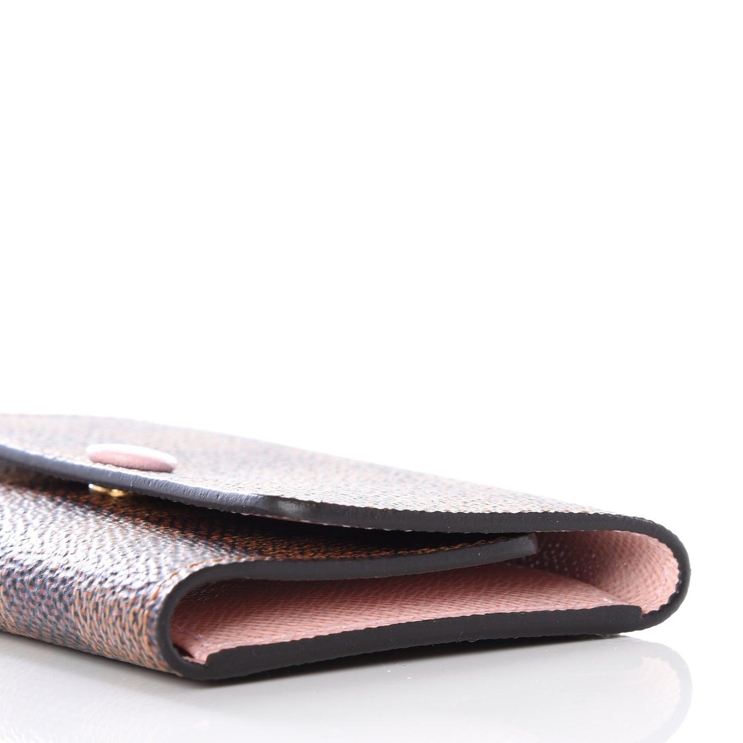 Damier Ebene Multicles 6 Key Holder Rose Ballerine
