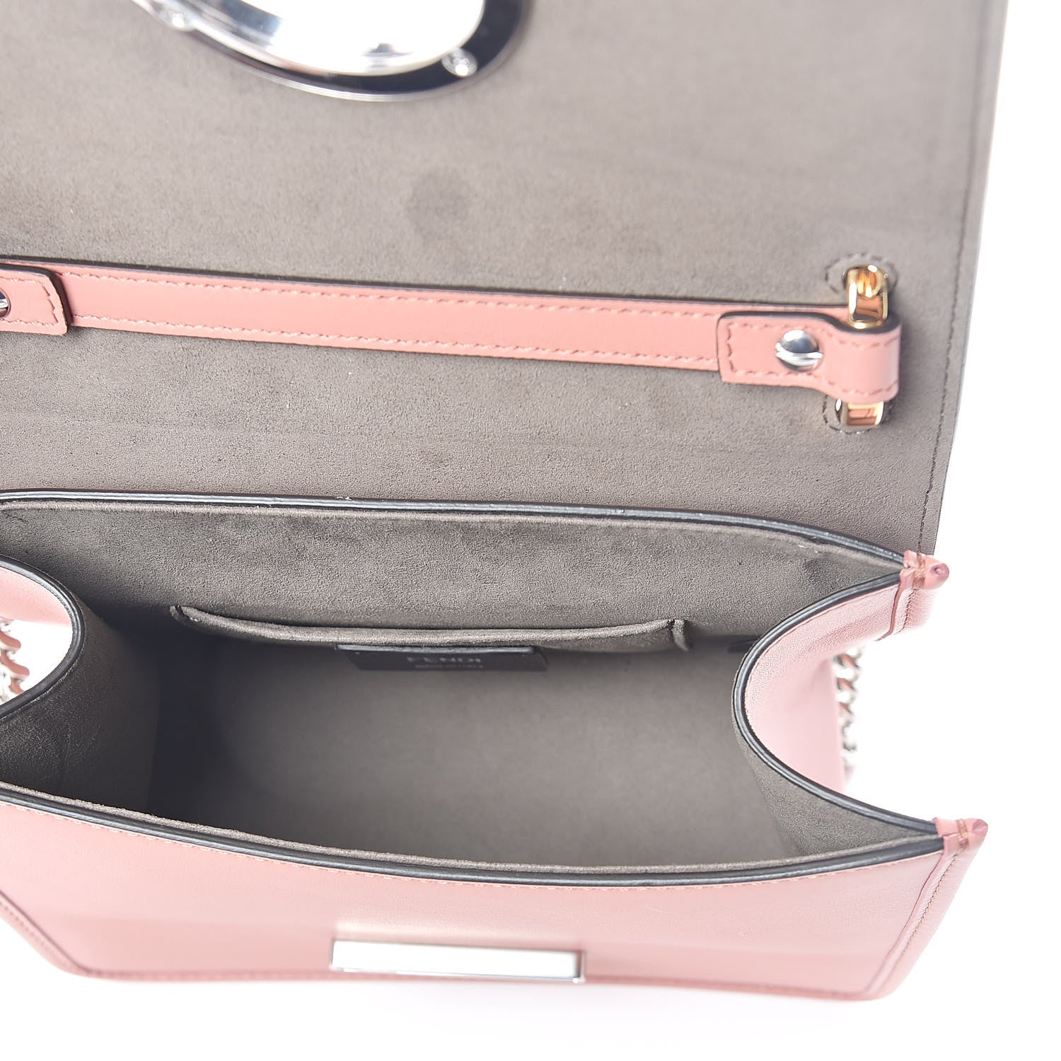 Fendi Vitello Century Opaco F is Fendi Small Kan I Shoulder Bag Macaron 5 of 8