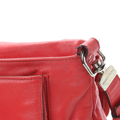 Dolce & Gabbana Calfskin Miss Sleek Shoulder Bag Red 13 of 18