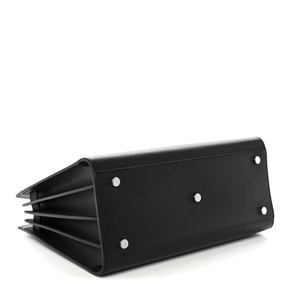 Saint Laurent Grained Calfskin Small Sac De Jour Black 4 of 9