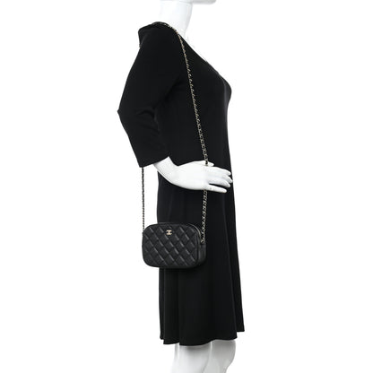 Chanel Caviar Quilted Vanity With Chain Black 2 of 11