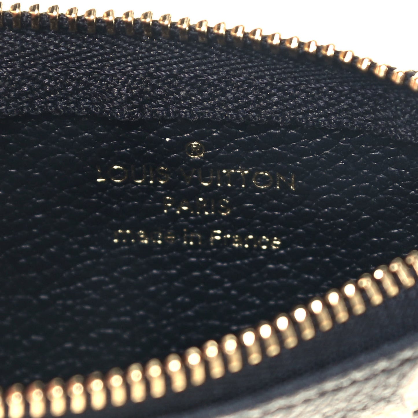 Empreinte Monogram Giant Key Pouch Black Beige