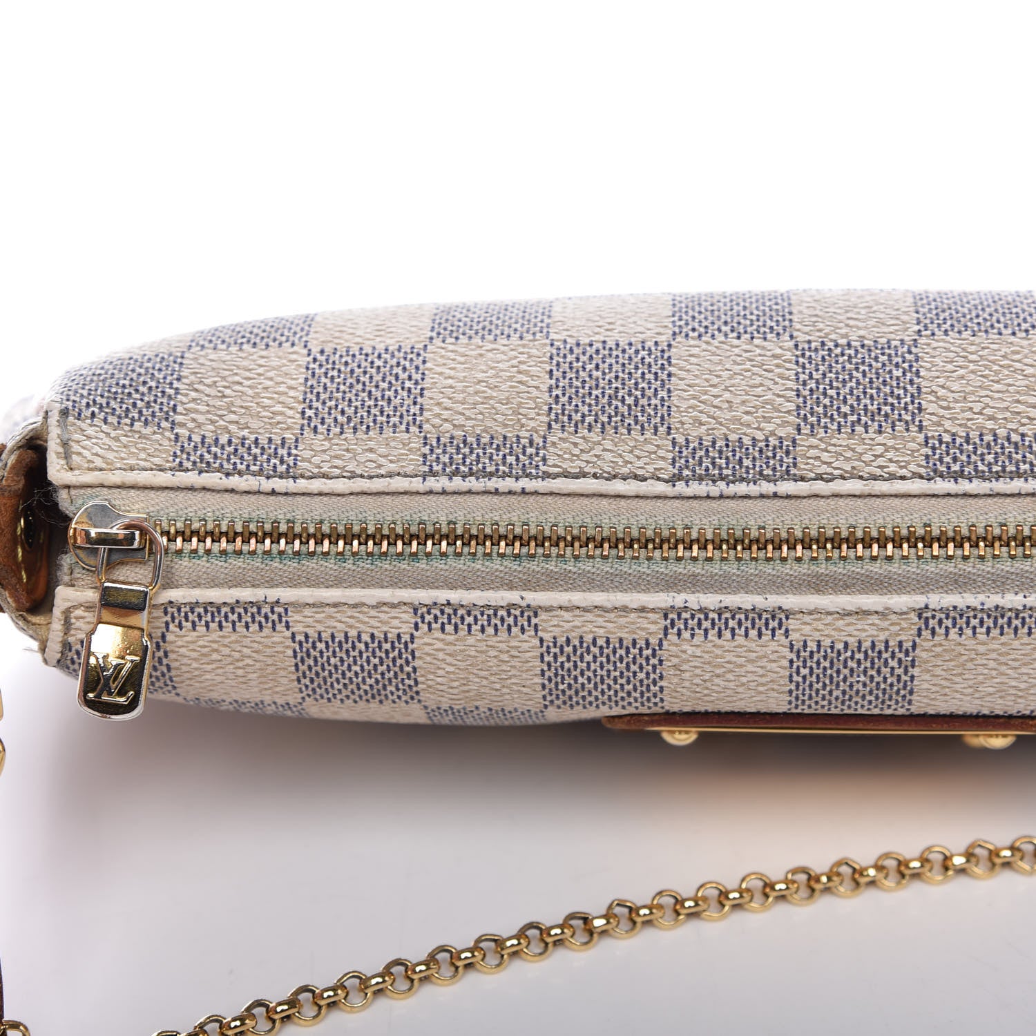 Louis Vuitton Damier Azur Eva Clutch 11 of 12