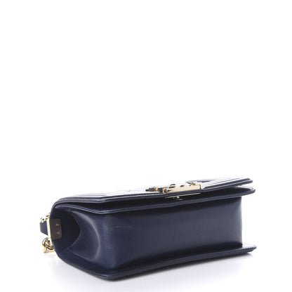 Chanel Lambskin Quilted Small Boy Flap Navy 3 of 9