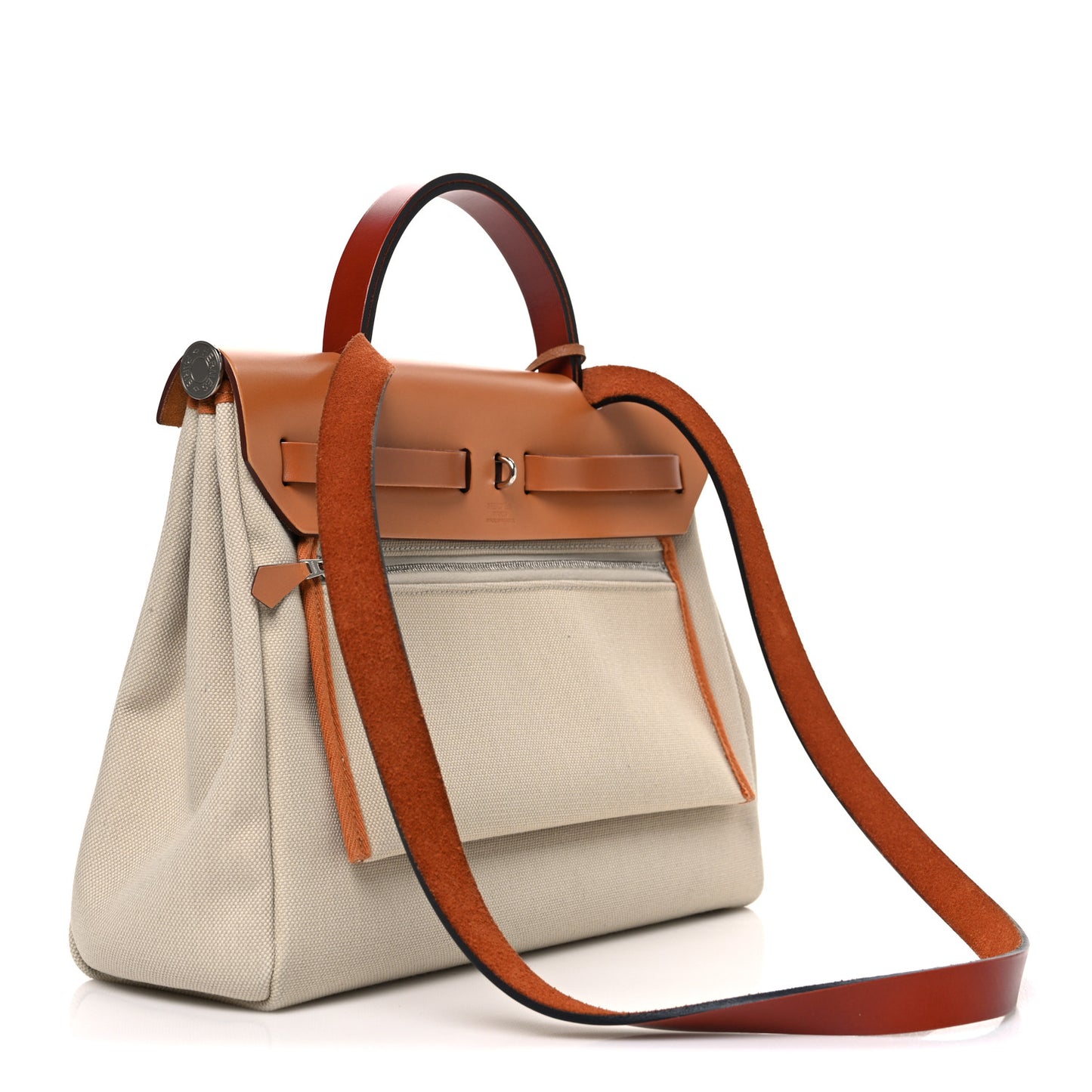 Military Toile Vache Hunter Herbag Zip Retourne 31 PM Beton Naturel Fauve Cuivre
