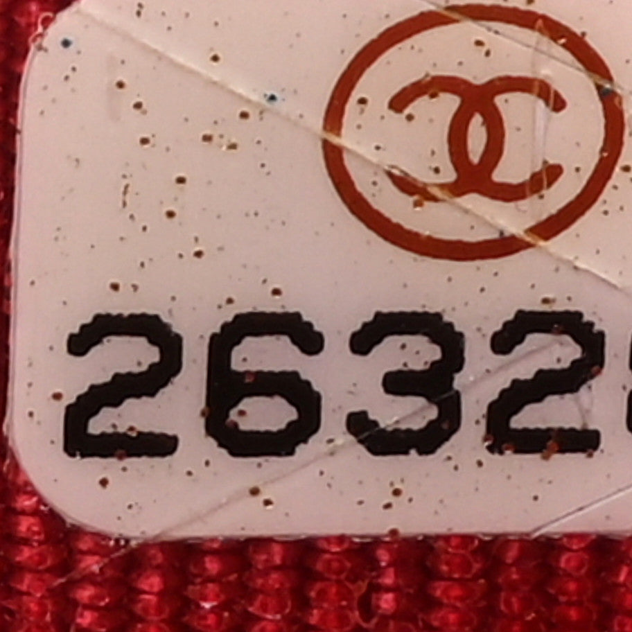 Chanel Aged Calfskin Chevron Quilted Gabrielle Zip Around Coin Purse Wallet Dark Pink 9 of 10