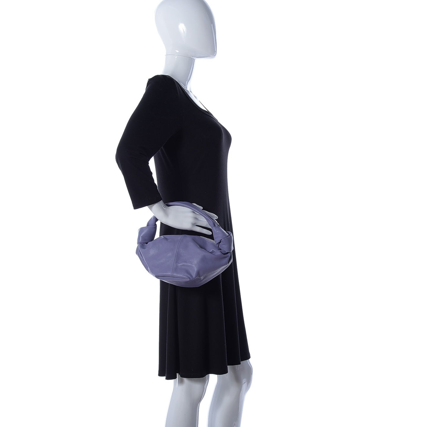 Nappa Mini Double Knot Bag Lavender