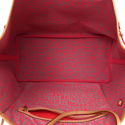 Louis Vuitton Monogram Graffiti Neverfull GM Fuchsia 5 of 11