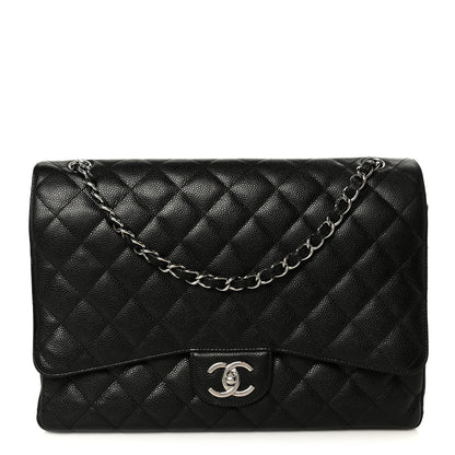 Chanel Caviar Quilted Maxi Double Flap Black 1 of 12