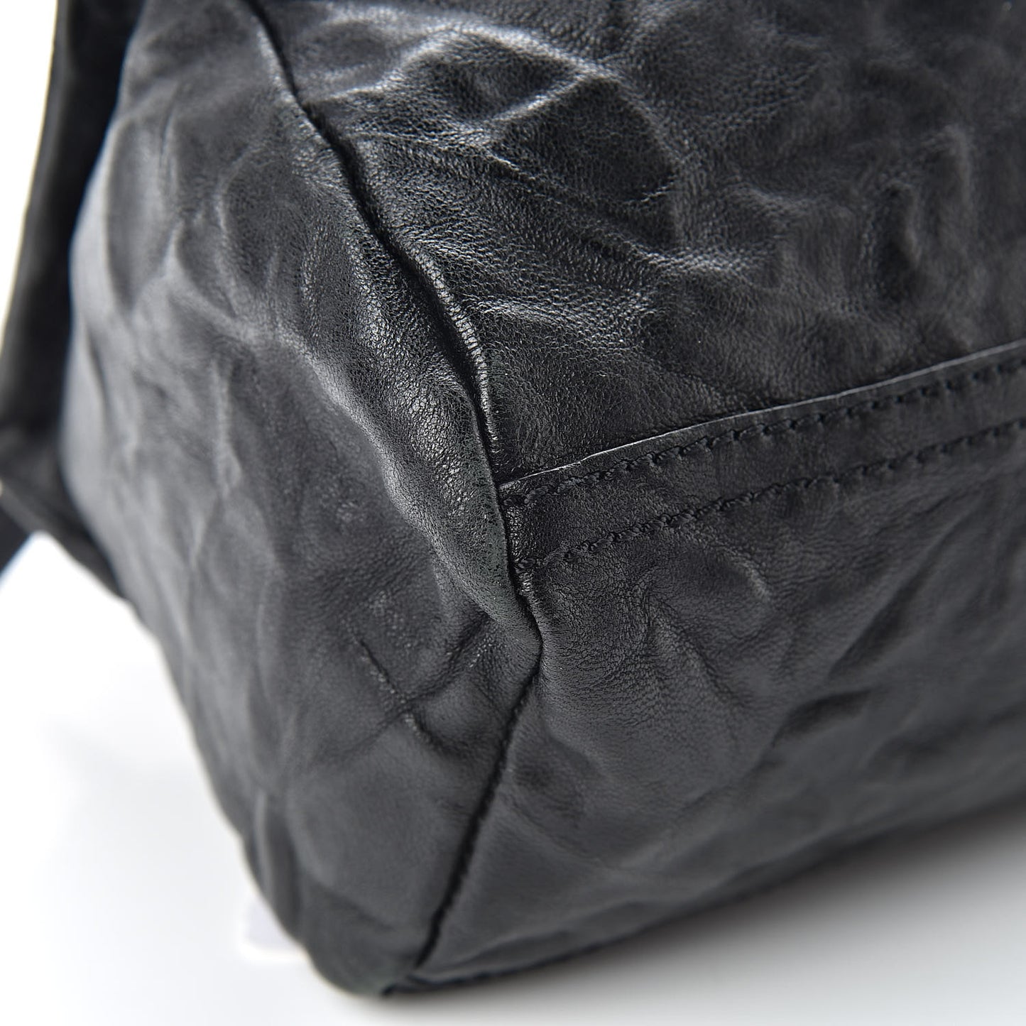 Tumbled Sheepskin Mini Pandora Black