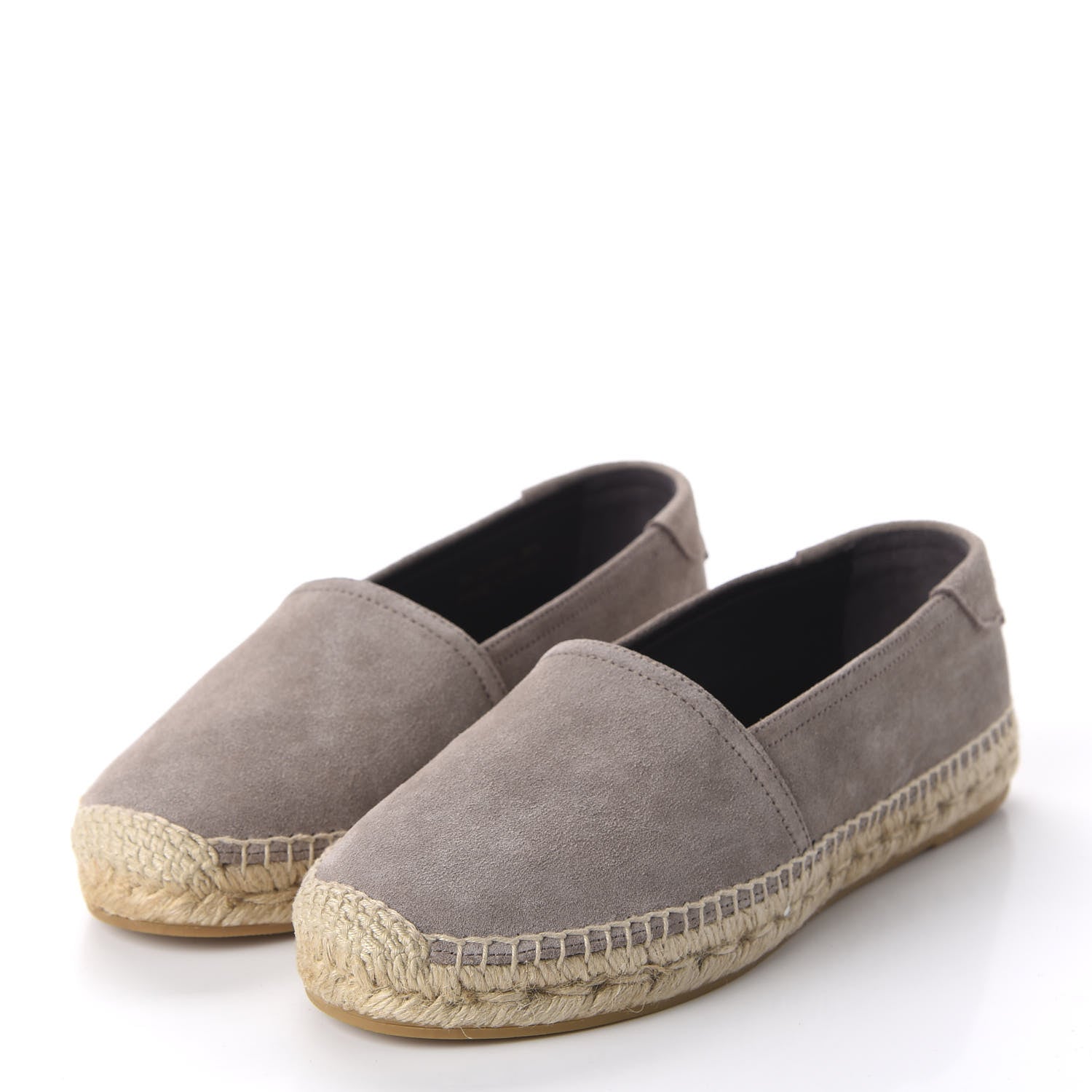 Saint Laurent Suede Espadrilles 38.5 Rose Antique 3 of 10