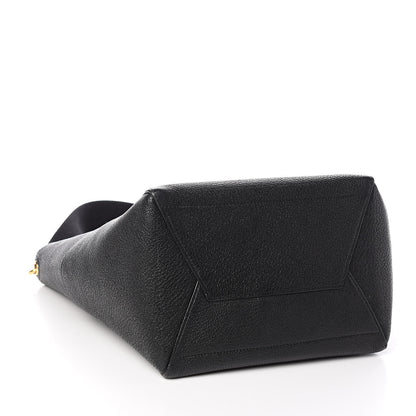 Celine Goatskin Sangle Bucket Bag Black 4 of 10