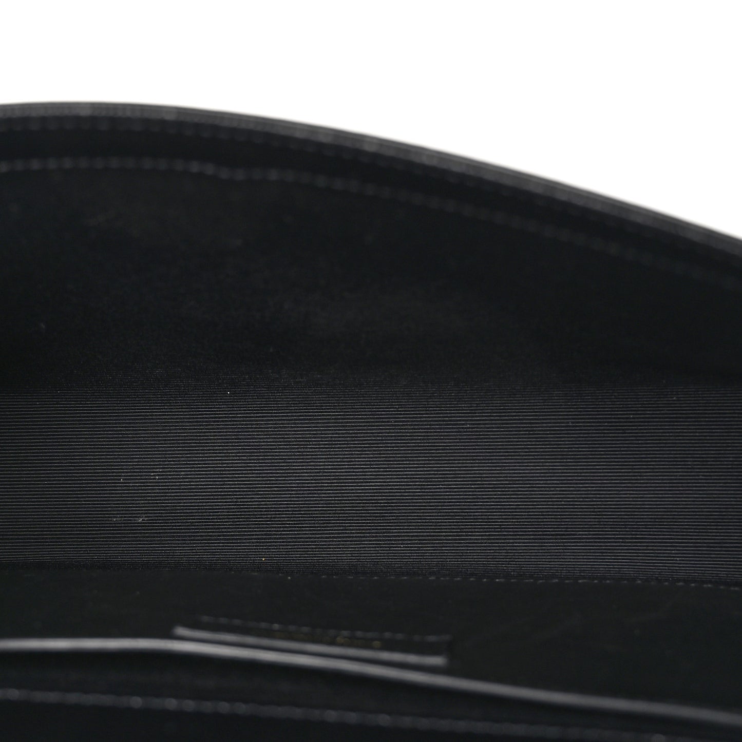 Grain De Poudre Medium Classic Monogram Kate Satchel Black