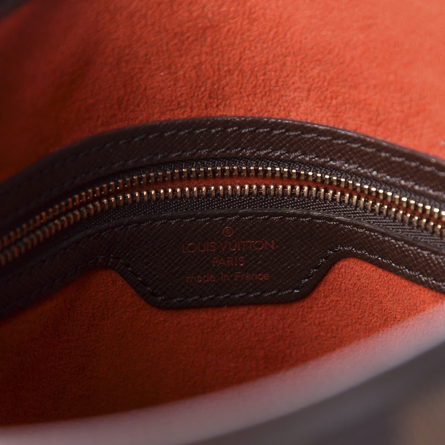 Louis Vuitton Damier Ebene Marais Bucket 23 8 of 10