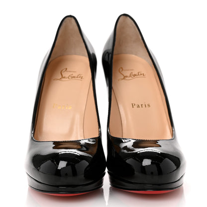 Christian Louboutin Patent New Simple 120 Pumps 38 Black 3 of 9