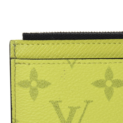 Louis Vuitton Monogram Taiga Coin Card Holder Yellow 7 of 7