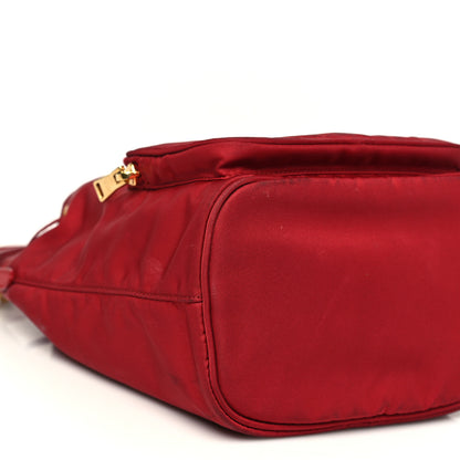 Prada Nylon Vela Saffiano Mini Bucket Crossbody Bag 9 of 15