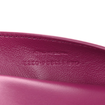 Saint Laurent Smooth Calfskin Suede Medium Reversible Monogram Kate Satchel Rose Rubis 21 of 35