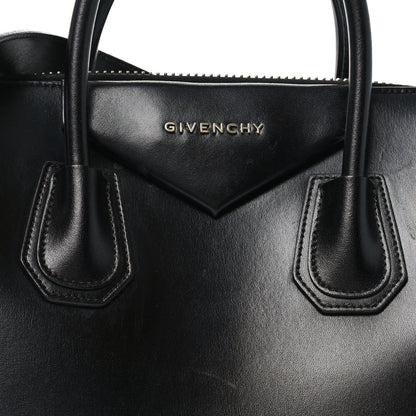 Givenchy Shiny Lord Calfskin Medium Antigona Black 8 of 10