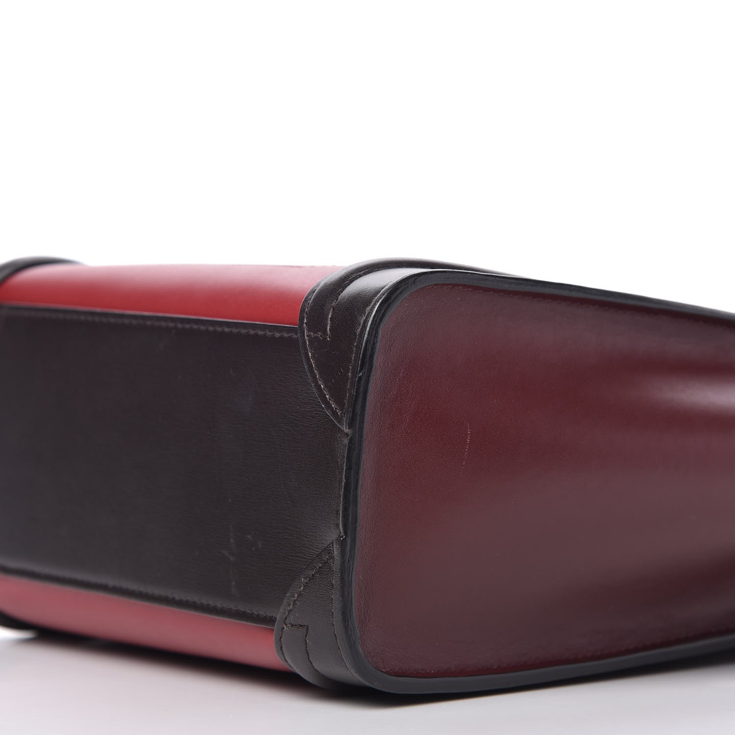 Celine Satin Calfskin Nano Tri-Color Luggage Orchid 7 of 9