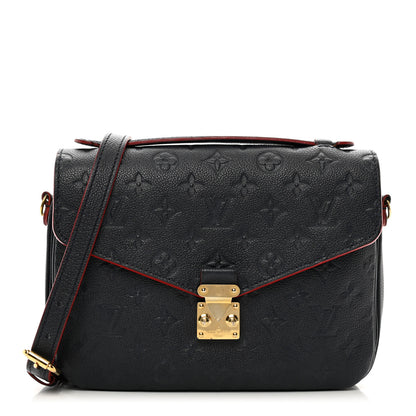 Louis Vuitton Empreinte Pochette Metis Marine Rouge 1 of 11