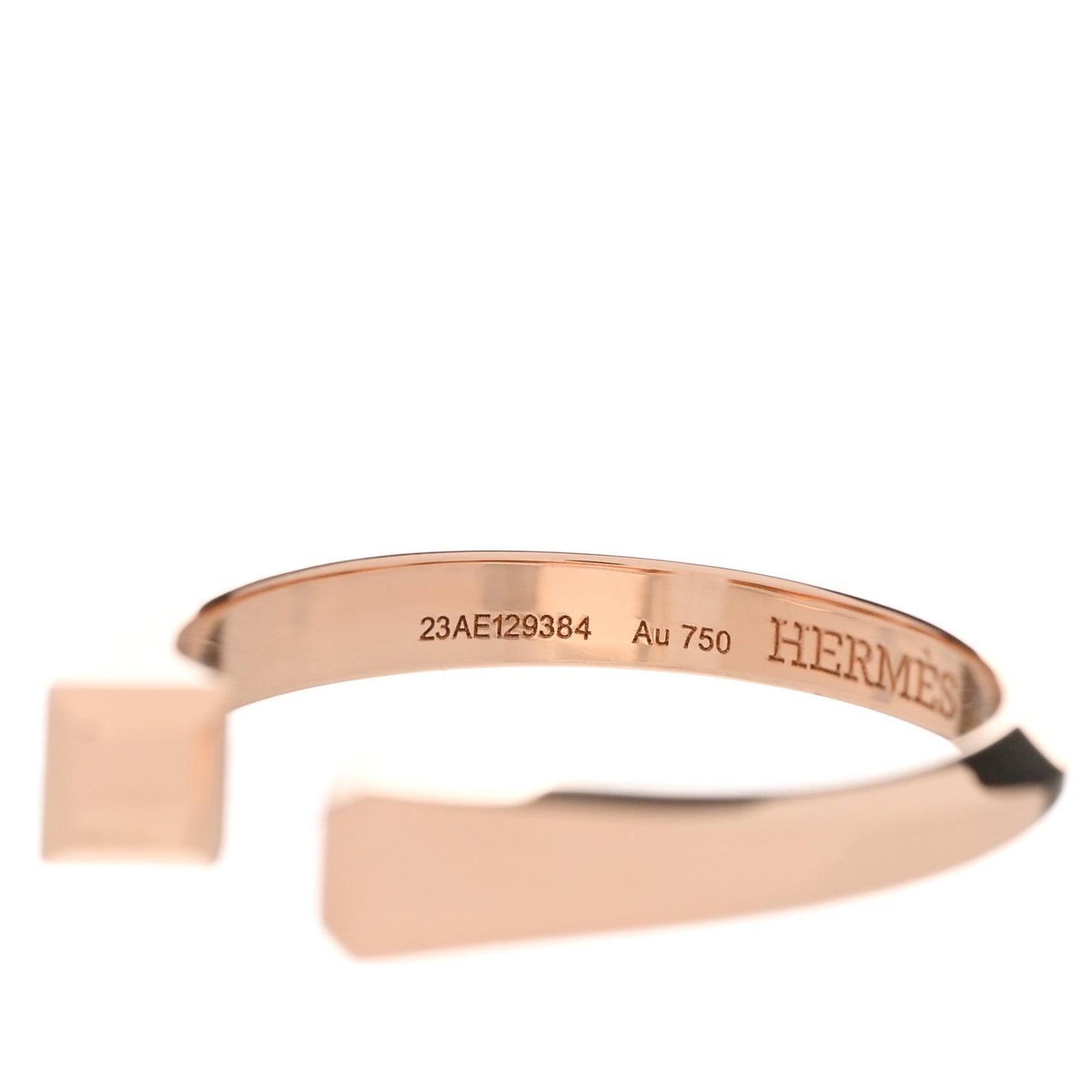 18K Rose Gold PM Clou de Forge Ring 54 7
