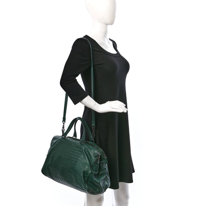 Bottega Veneta Nappa Intrecciato Convertible Tote Dark Green 2 of 21