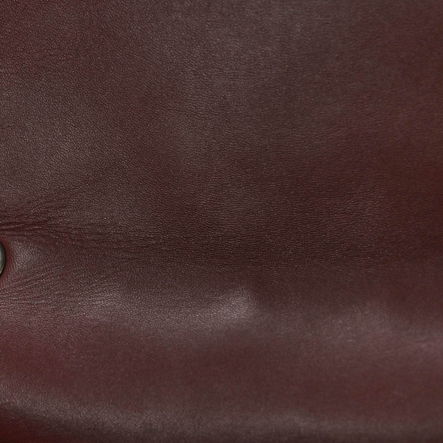 Lambskin Quilted Large Around Pockets Flap Burgundy