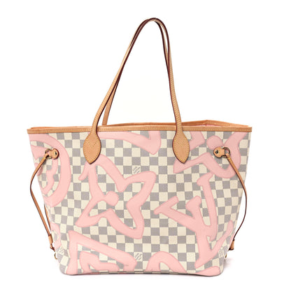 Louis Vuitton Damier Azur Tahitienne Neverfull MM 1 of 12