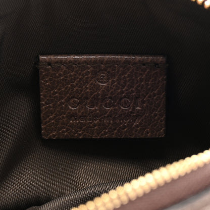 Gucci GG Supreme Monogram Web Ophidia Dome Key Pouch Beige New Acero 6 of 8