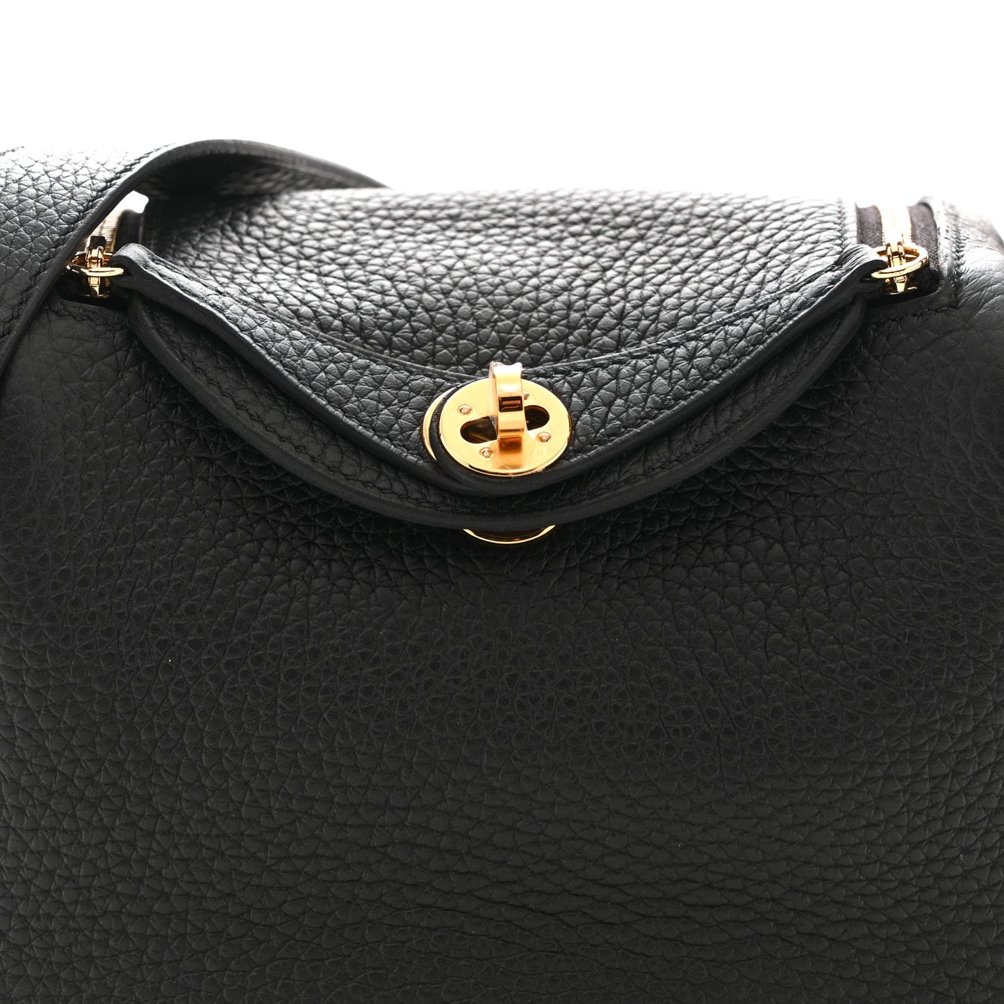 Taurillon Clemence Mini Lindy 20 Black