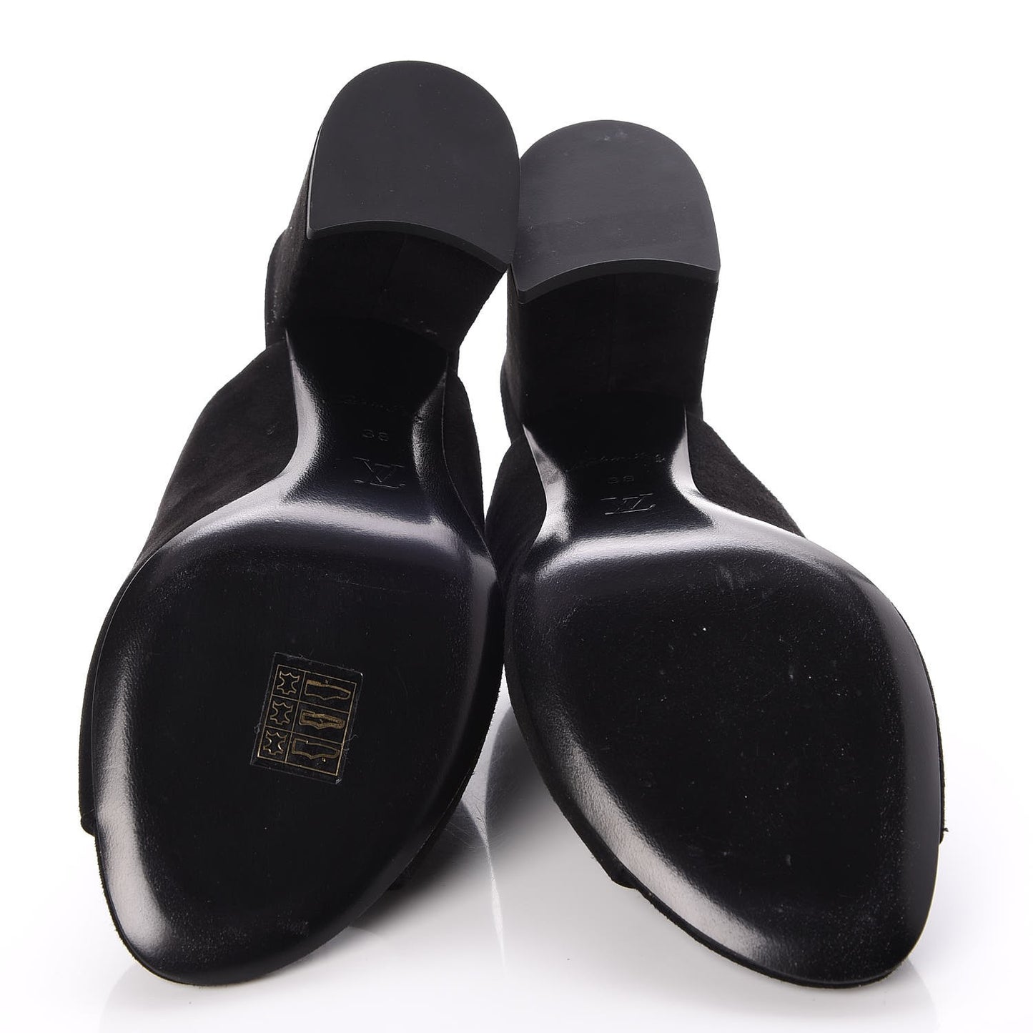 Suede Bahiana Mules 38 Black