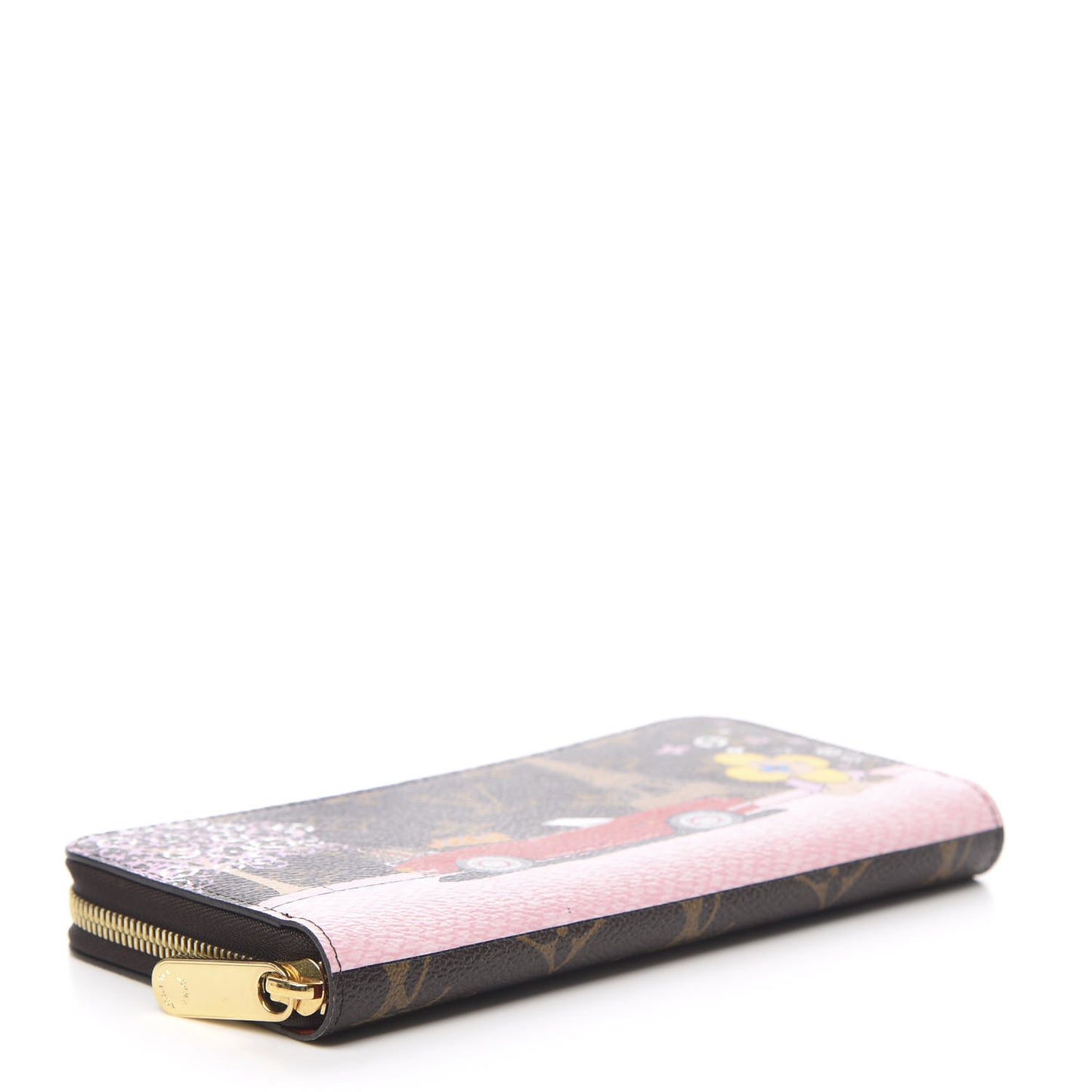 Monogram 2019 Christmas Animation Zippy Wallet