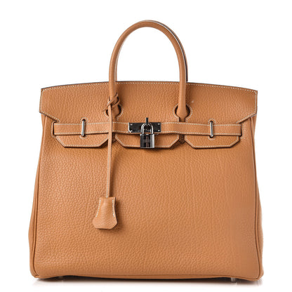 Hermes Fjord HAC Birkin 32 Sable 1 of 37