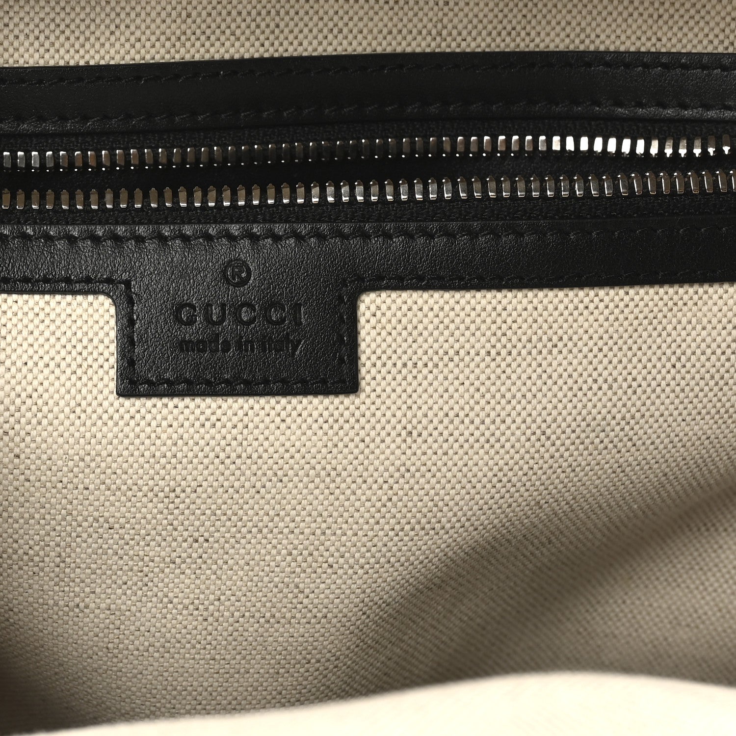 Gucci Calfskin GG Tennis Embossed Backpack Black 6 of 10